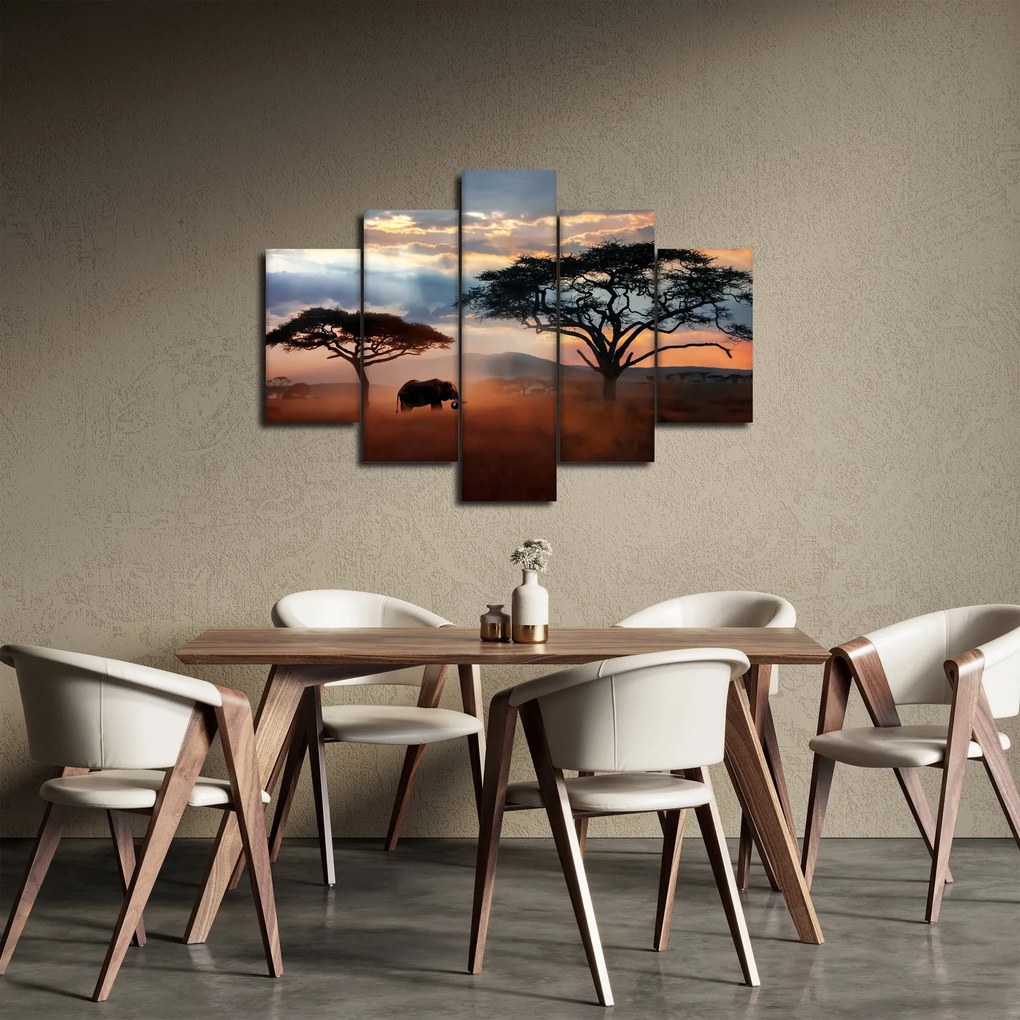 Obraz - Národný park Serengeti, Tanzánia, Afrika (150x105 cm)