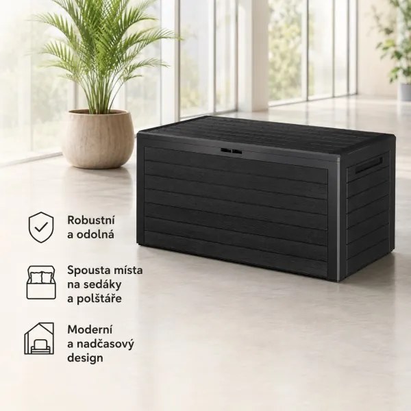 Plastový box JOLA DE100 280L antracit