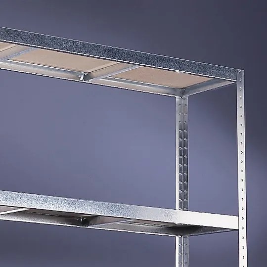 META Policový regál, nosnosť 600 kg, 2500 x 1800 x 1050 mm, prístavný