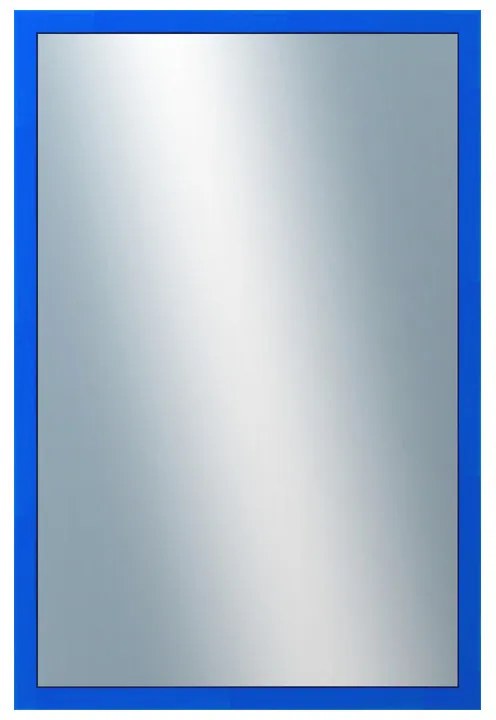 DANTIK - Zrkadlo v rámu, rozmer s rámom 40x60 cm z lišty PASTELKA tmavo modrá rovná (2566)