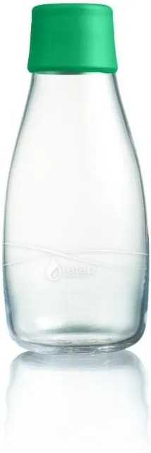 Sýtozelená sklenená fľaša ReTap s doživotnou zárukou, 300 ml