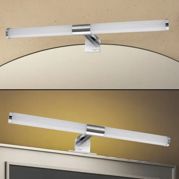 LED osvetlenie zrkadla do kúpeľne 2 v 1 APA LED/6W/230V 40 cm IP44 lesklý chróm