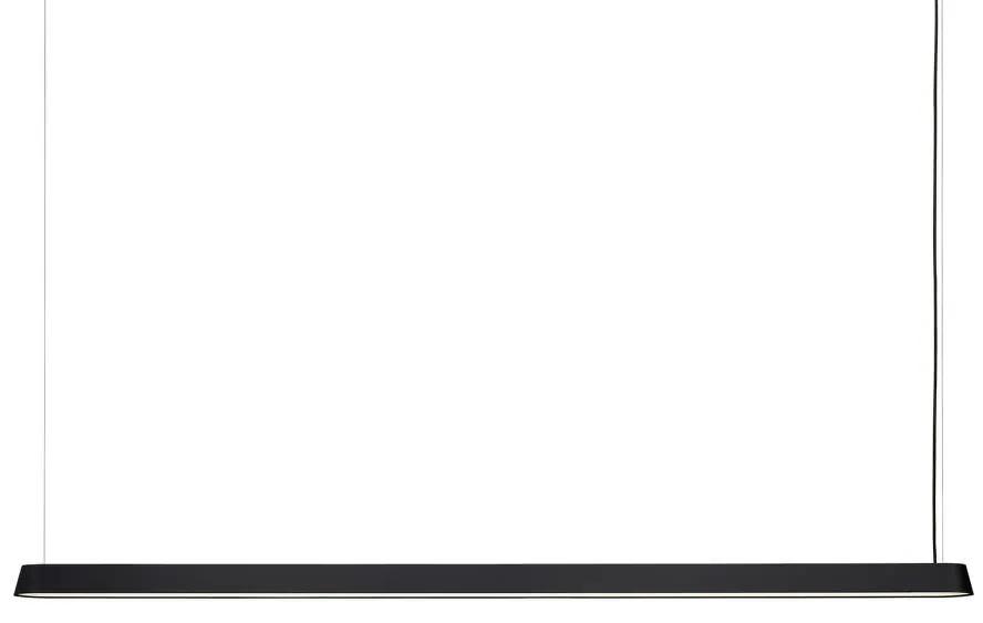 Muuto Závesné svietidlo Linear 169,2 cm, black 22518