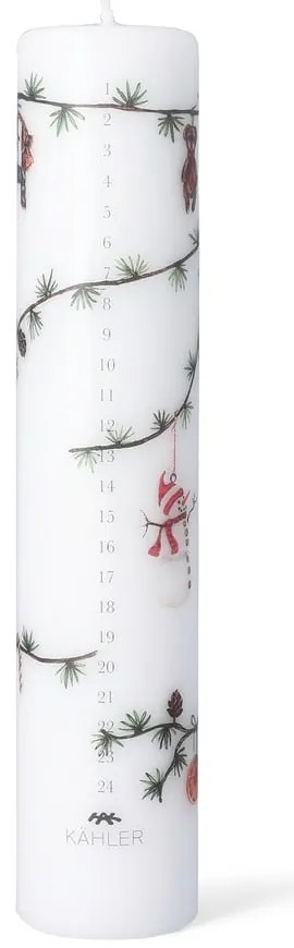 Sviečka doba horenia 56 h s vianočným motívom Hammershøi Christmas 2025 – Kähler Design