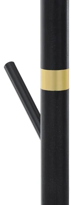 Autronic BONTEC Vešiak, masív, čierna, DR-N1006 BK Farba: Čierna