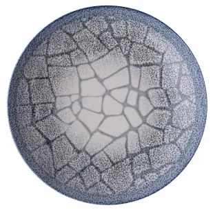 Jedálenská súprava 24 ks modrá/porcelán