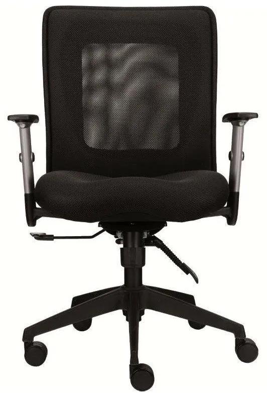 ALBA -  ALBA Kancelárska stolička LEXA čierna