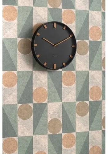 Karlsson 5942BK dizajnové nástenné hodiny 40 cm