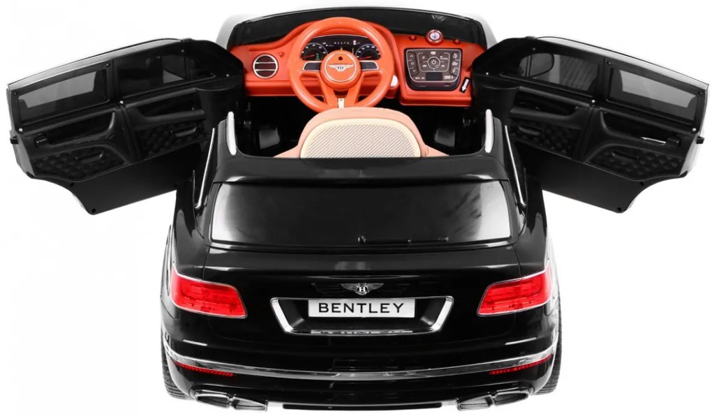Elektrické auto Bentley Bentayga Ramiz JJ2158 - čierne