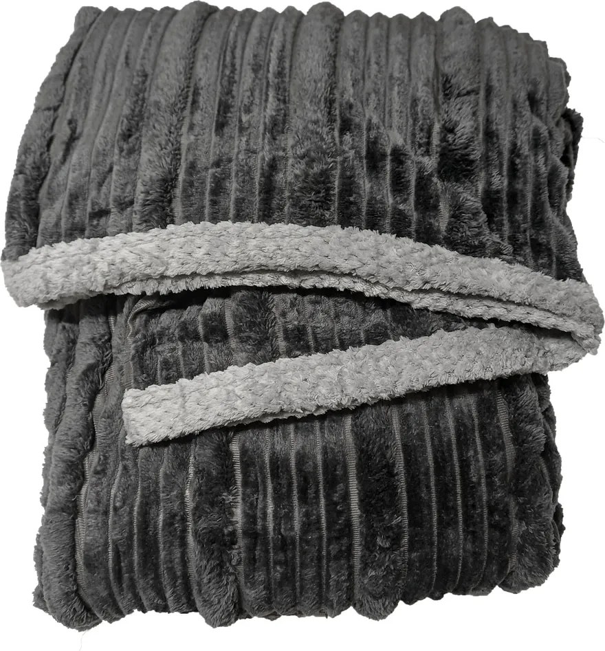 Hrejivá deka Homa KERNA DARK GREY