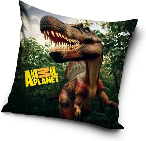 CARBOTEX Obliečka na Vankúšik Animal Planet Dinosaurus micro Polyester 40/40 cm