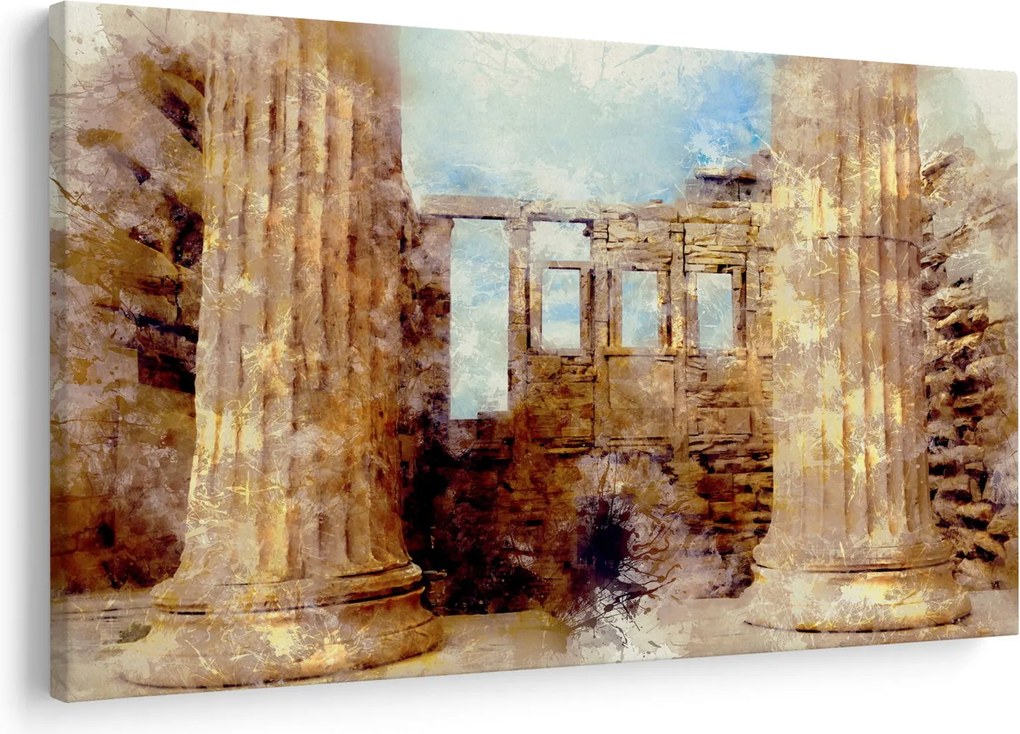 Obraz - Érechthéion, Atény, Grécko (90x60 cm)