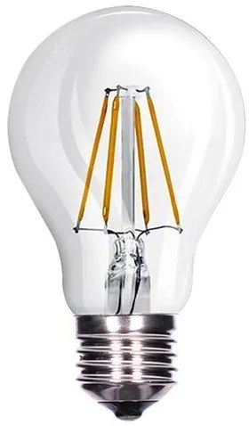 SOLIGHT LED Filament žiarovka číra A60 8W E27 3000K 360° 810lm