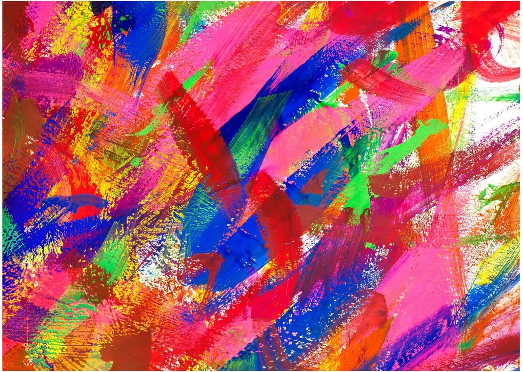 Obraz - Farebná abstrakcia (70x50 cm)