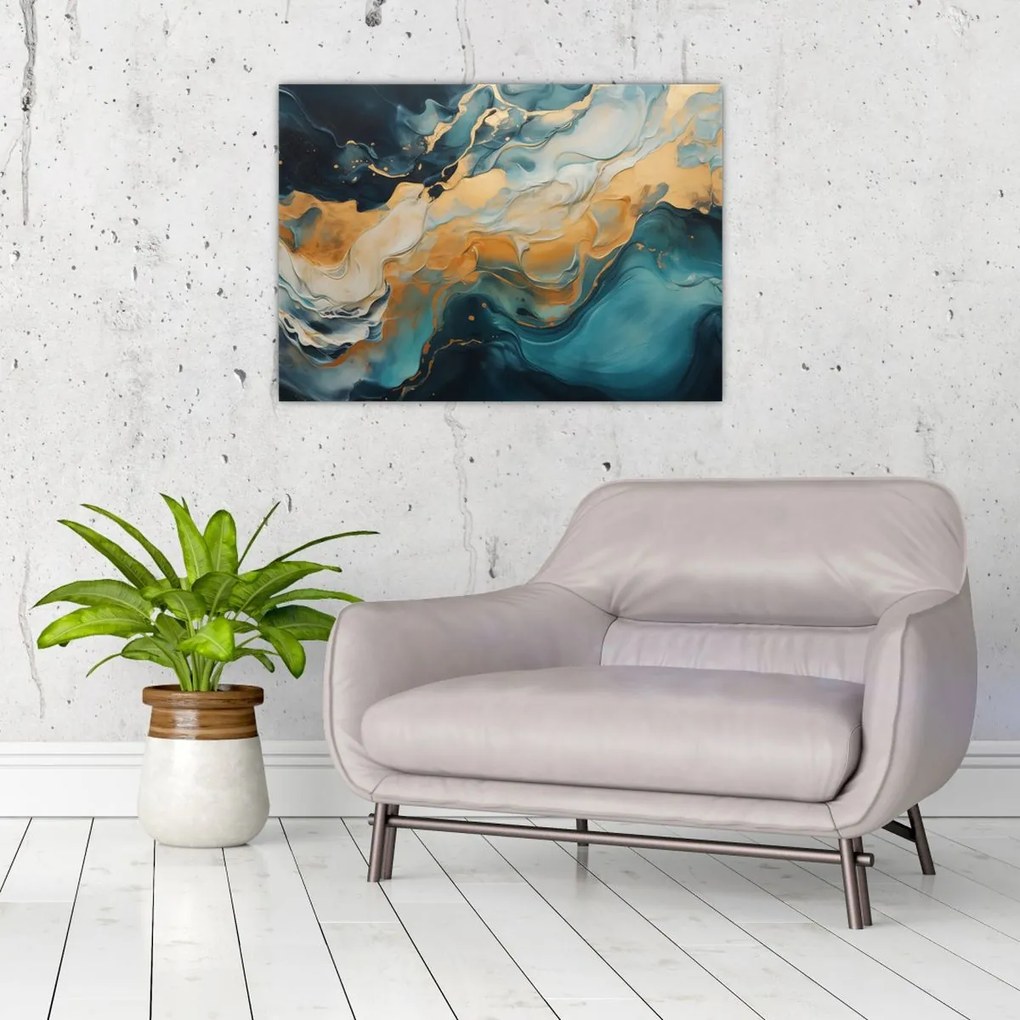 Obraz - Abstrakcia (70x50 cm)