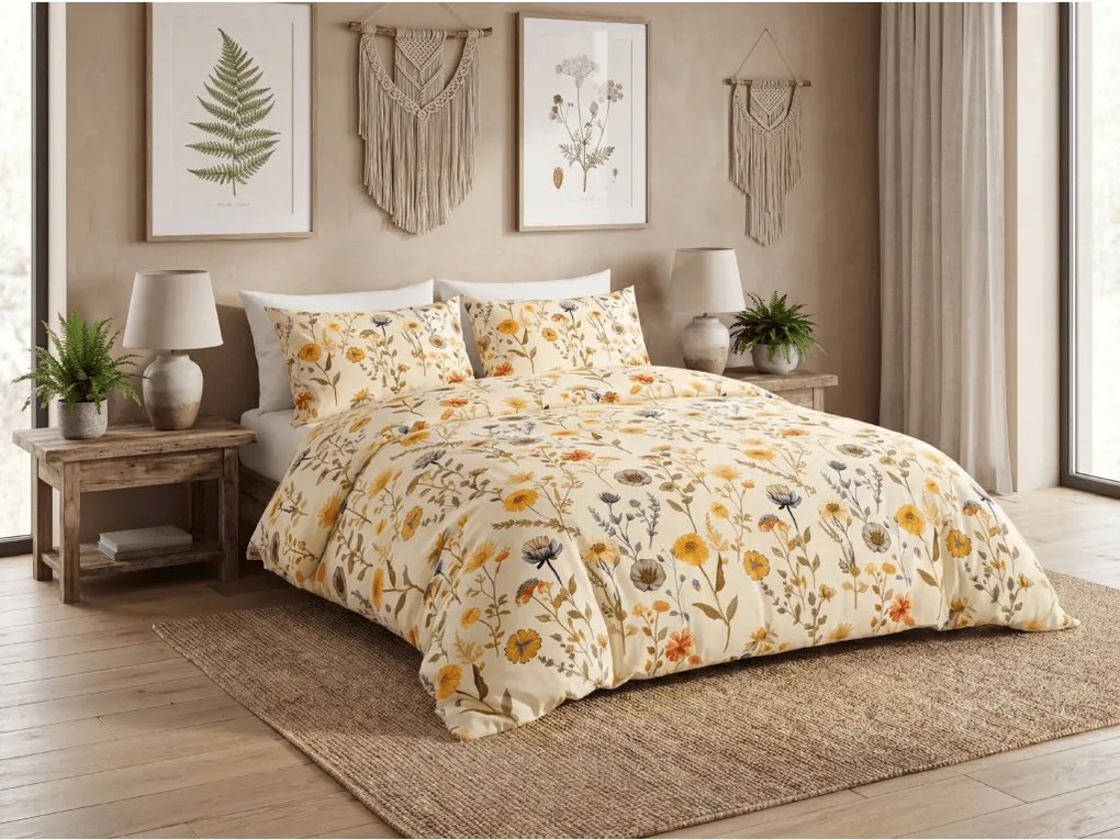 Bavlnené obliečky SOFLIRA POLY farebné Rozmer obliečky: 2 ks 70 x 90 cm | 200 x 220 cm