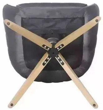 Jedálenská stolička Azalia D Velvet, béžová / dub