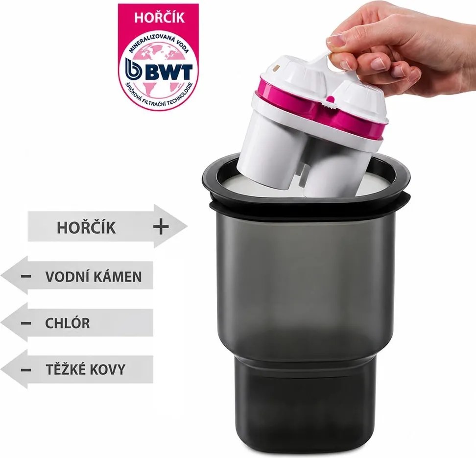 Gefu Puralis sklenená filtračná kanvica na vodu 2,5 l