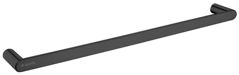 Deante ADR_N621 - Nástenný vešiak na uteráky ROUND 62,8 cm čierny