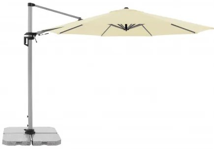 Doppler ACTIVE 370 cm - bočný záhradný slnečník s bočnou tyčou - 2. akosť (S266)