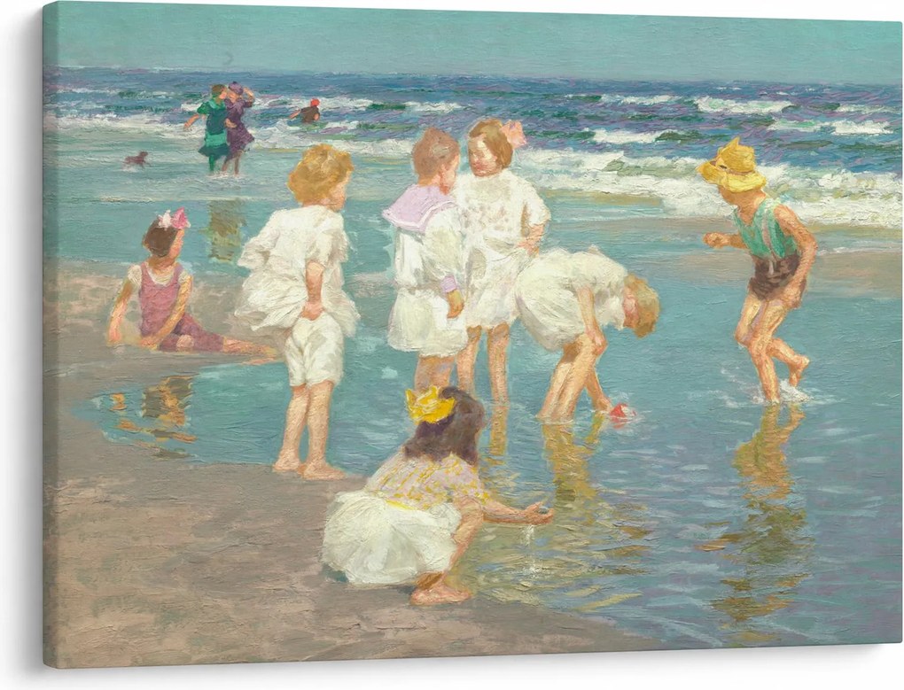 Obraz - Edward Henry Potthast, A Holiday, reprodukcia (70x50 cm)