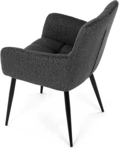 Jedálenská stolička sivá DCH-P3146 GREY2
