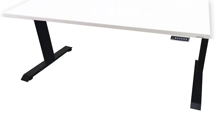 Písací Stôl Low Elektr. Biely 120x60x2,8 Model 0