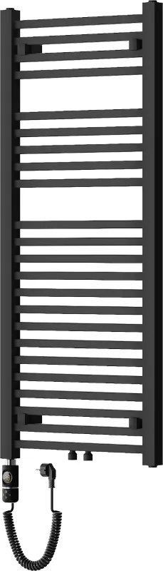 Mexen Pluton, elektrické vykurovacie teleso 1200x500 mm + vykurovacia tyč 600 W, čierna, W106-1200-500-2600-70