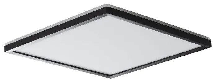KANLUX KANLUX, AZPO stropné LED svietidlo, 300x300mm, 17,5 W, IP54, čierna matná, 31509