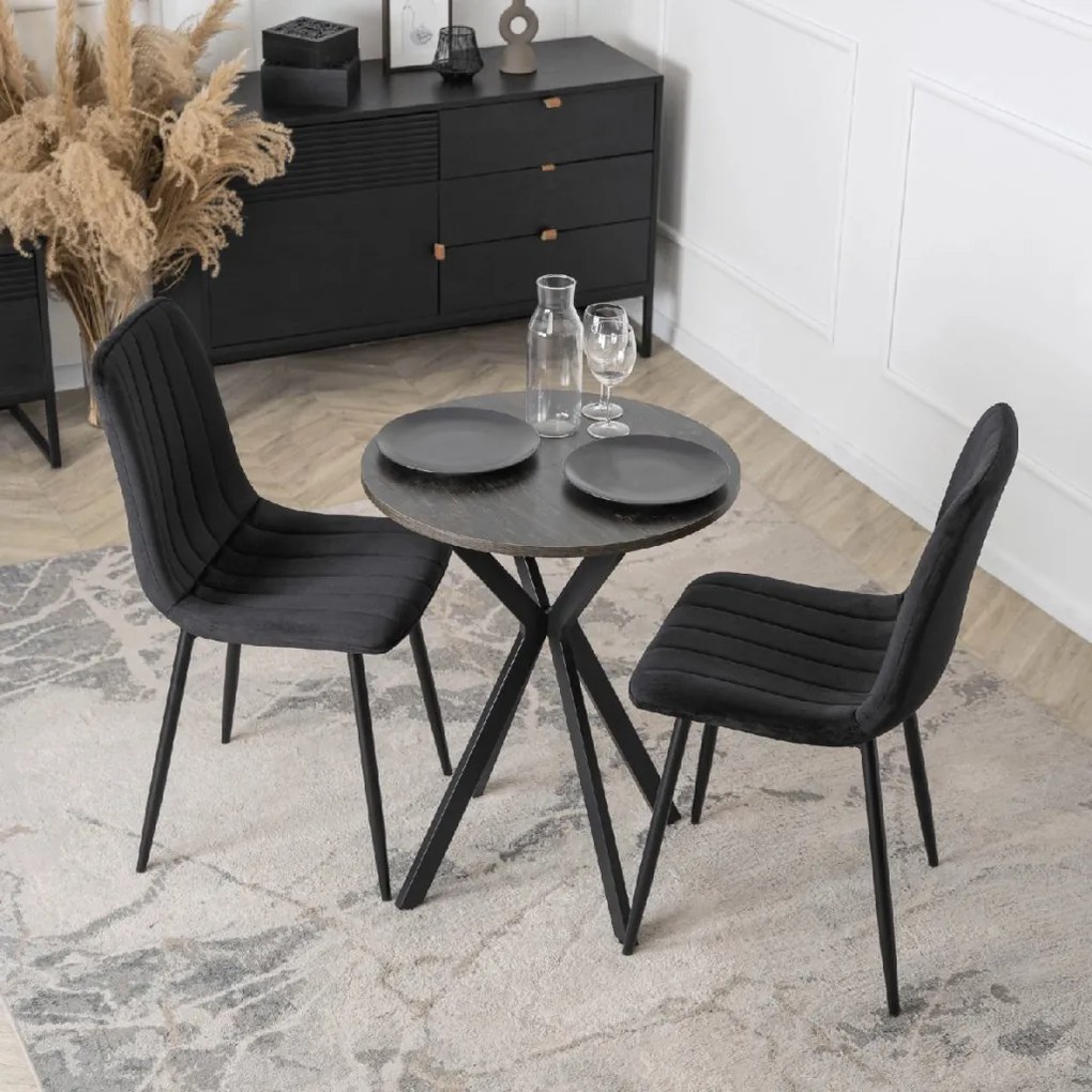 PROXIMA.store - Jedálenský stôl LAUREN FARBA: biela, FARBA NÔH: orech