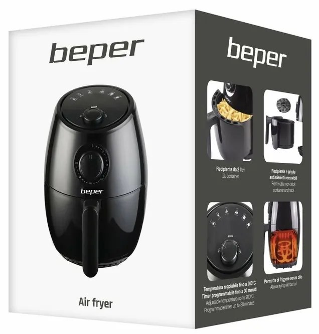 Beper P101FRI001 teplovzdušná fritéza 2 l