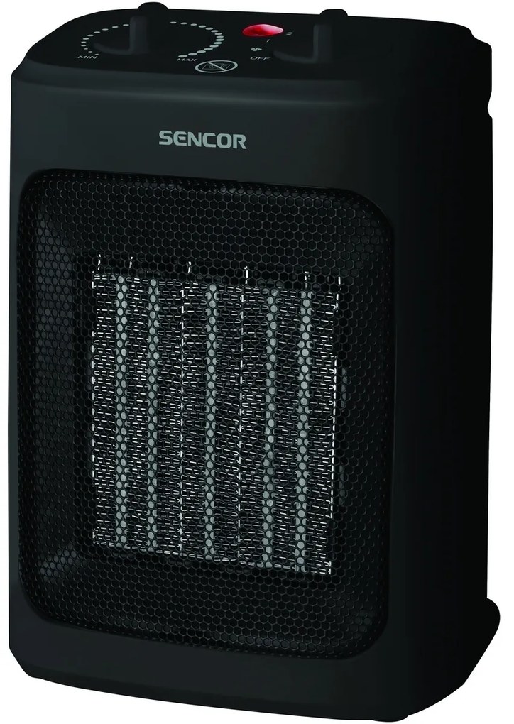 Sencor SFH 7601BK keramický ohrievač, čiernačierne