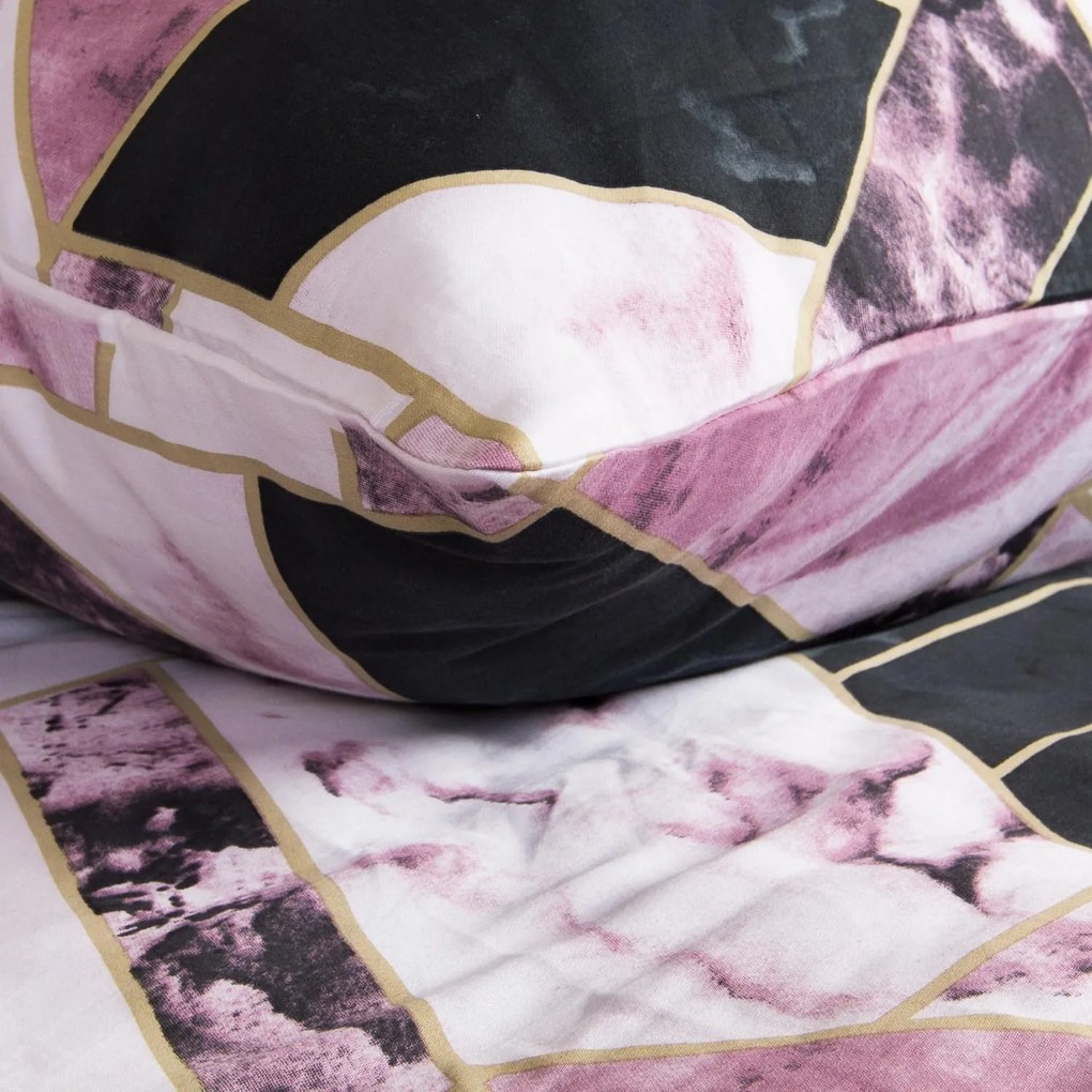 SATÉNOVÉ OBLIEČKY SATINLOVE 140X200 CM, 1 KS 70X90 CM VZOROVANÉ