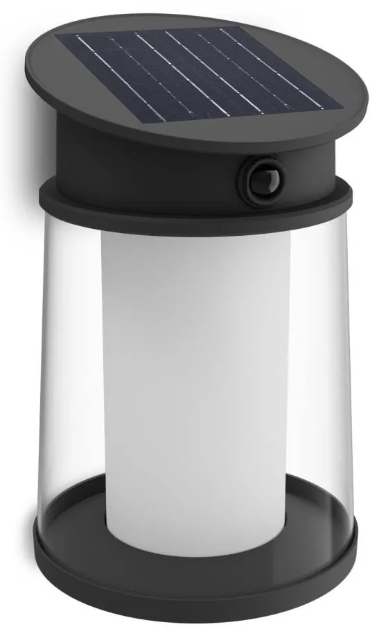 Philips -LED Solárne nástenné svietidlo so senzorom JUDA LED/3,2W/3,7V 2700K IP44