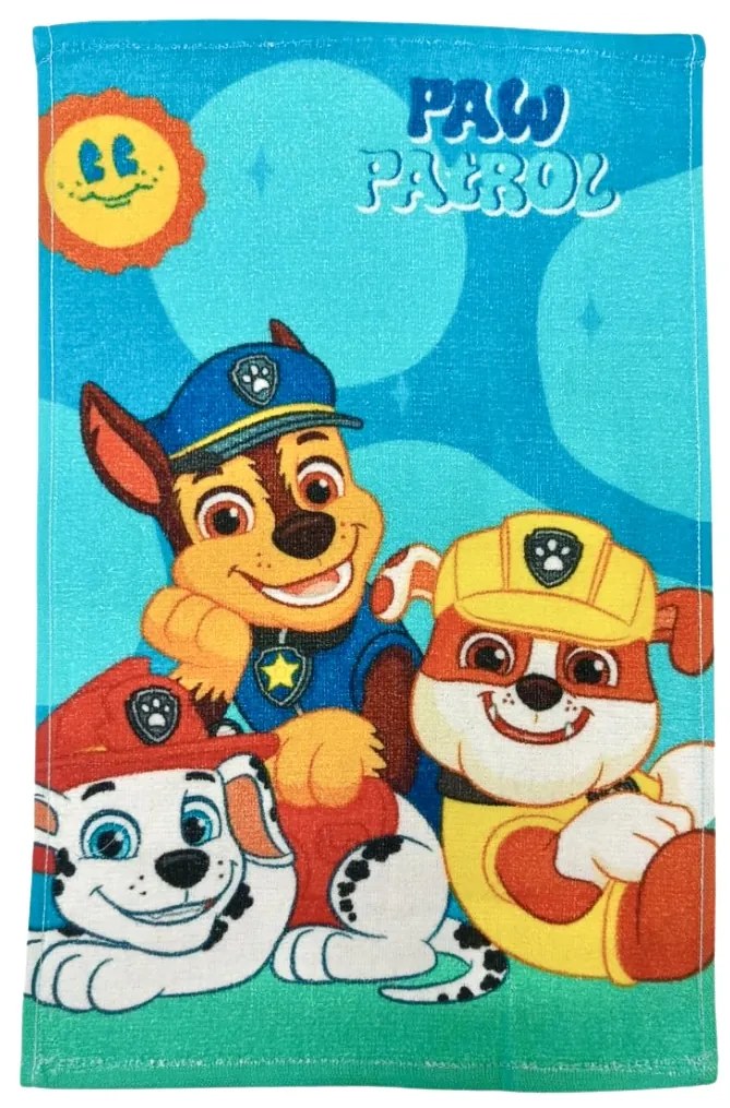 Detský uterák PAW PATROL tmavo modrý 30X50cm Setino
