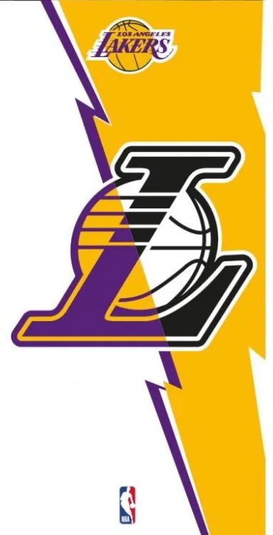 Froté osuška Los Angeles Lakers 70x140 cm