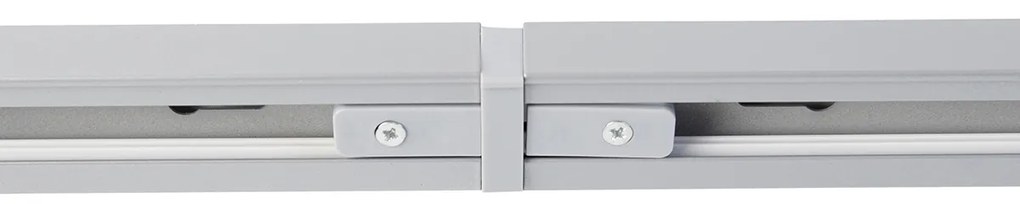 Moderný koľajnicový systém strieborný 4-svetlá 1-fázový - Yade