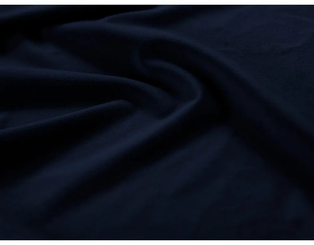 Modrá zamatová modulárna rohová pohovka Lupine – Micadoni