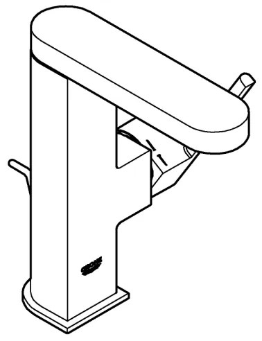 GROHE 23871003 - Umývadlová batéria PLUS veľkosť M lesklý chróm