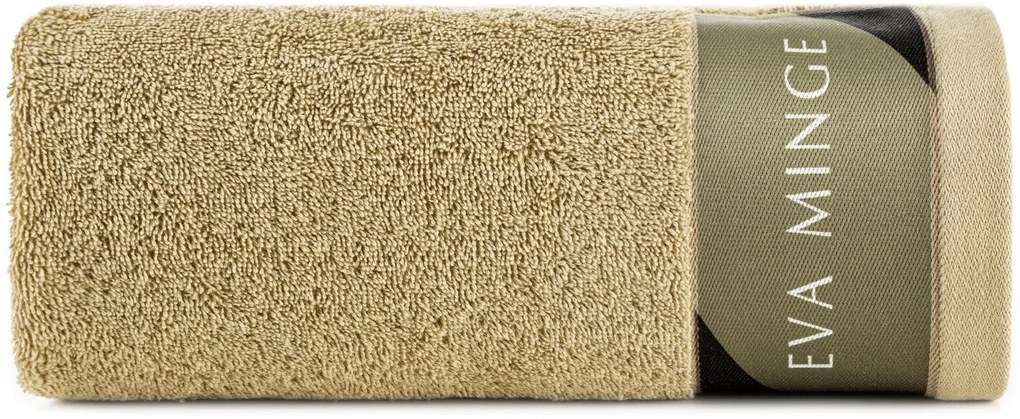 BAVLNENÝ UTERÁK EVA MINGE1 SADA 6KS 50X90 CM BÉŽOVÁ