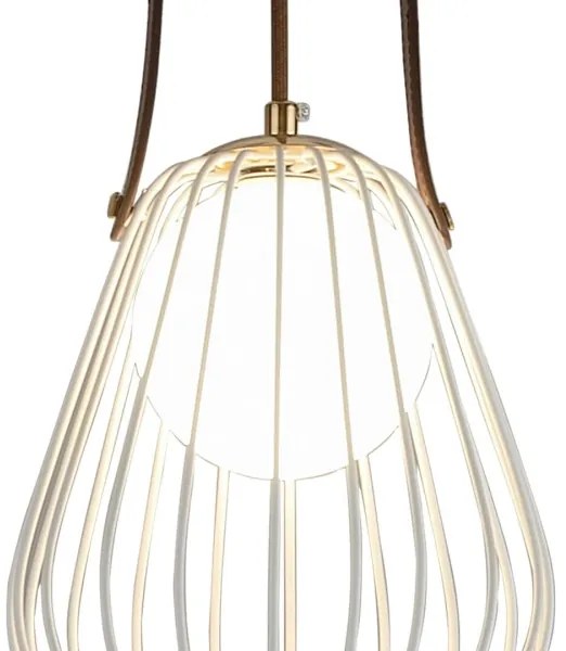 Klausen 111098 - Nástenná lampa MEMORY 1xG9/4W/230V biela/hnedá