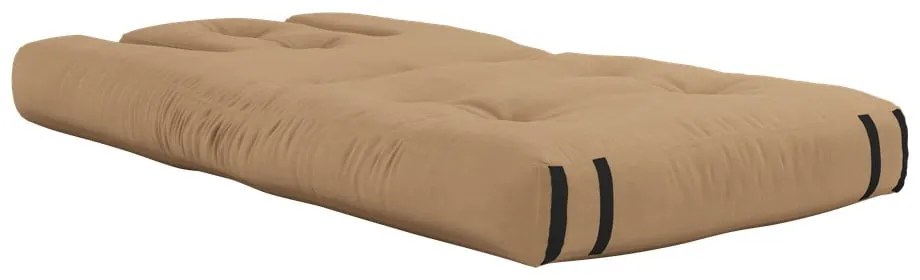 Rozkladacie kreslo s hnedým poťahom Karup Design Hippo Mocca