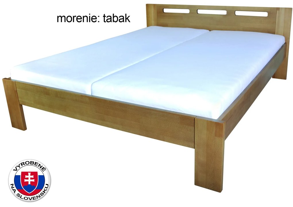 Manželská posteľ 210x160 cm Neoma (masív). Vlastná spoľahlivá doprava až k Vám domov. 745591