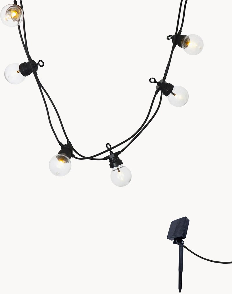 Stmievateľná solárna svetelná LED reťaz Party