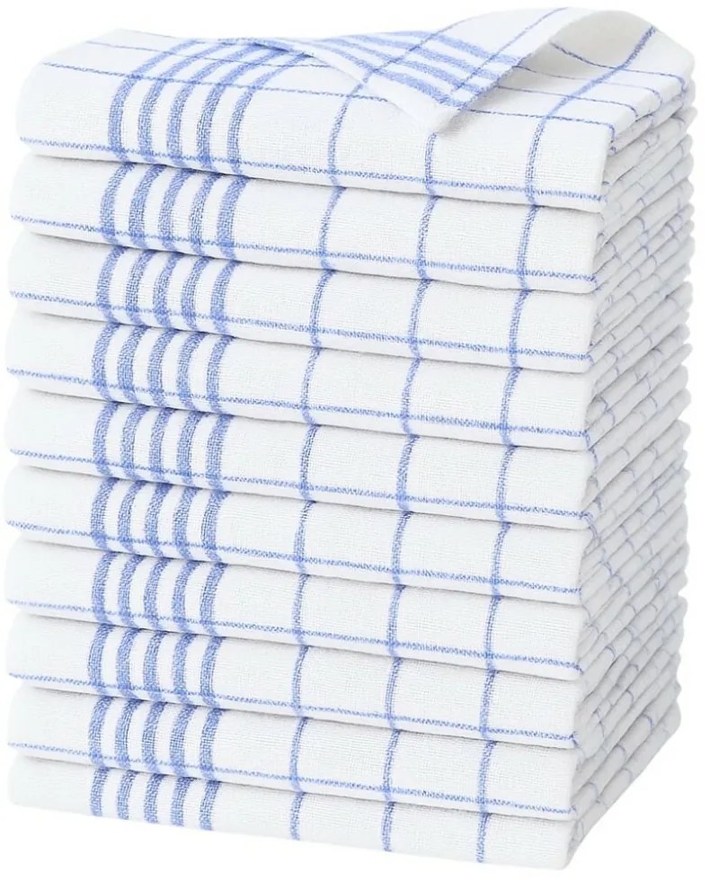 ARÔME HOME Kuchynská utierka modrá, 50 x 70 cm, súprava 10 ks