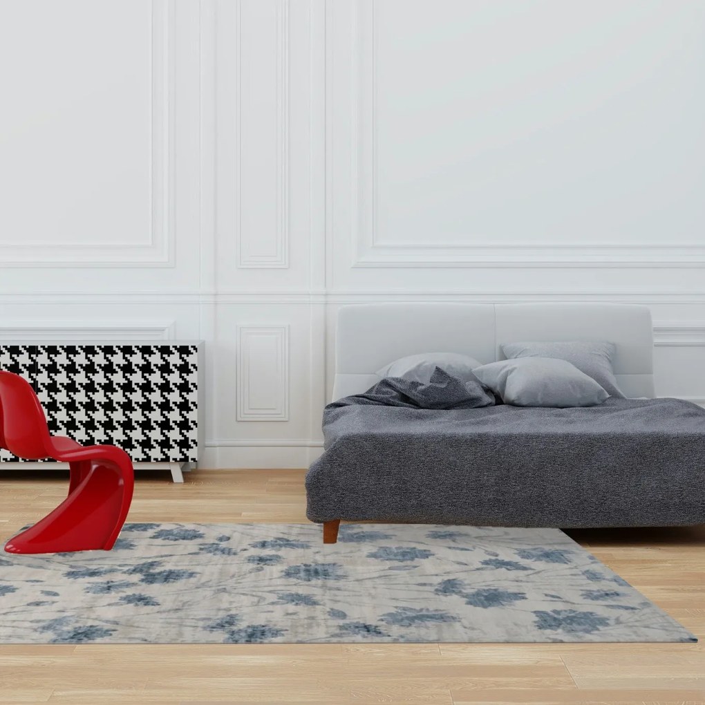 Devos Caby (DC Carpets), Kusový koberec Isphahan 84427 L. Blue, 67x110, modrá, obývacia izba