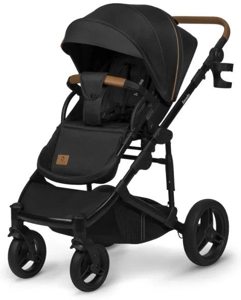 Lionelo - Kombinovaný kočík 2 v 1 MARI TOUR Black Onyx