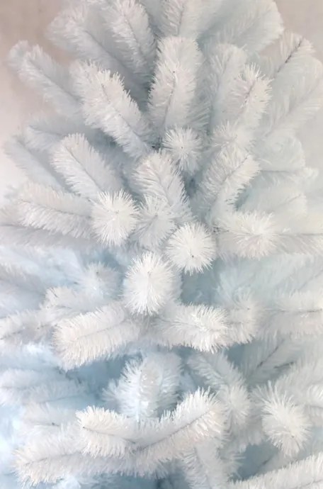 domtextilu.sk Krásna vianočná jedľa v bielej farbe 150 cm 47866