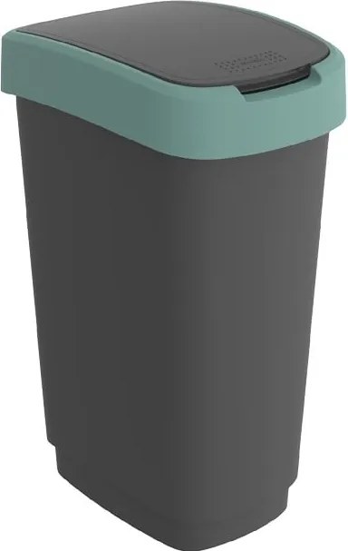 Odpadkový kôš z recyklovaného plastu 50 l Twist - Rotho