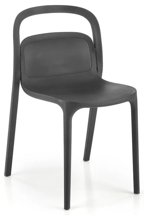 Jedálenská stolička Lipa, čierna